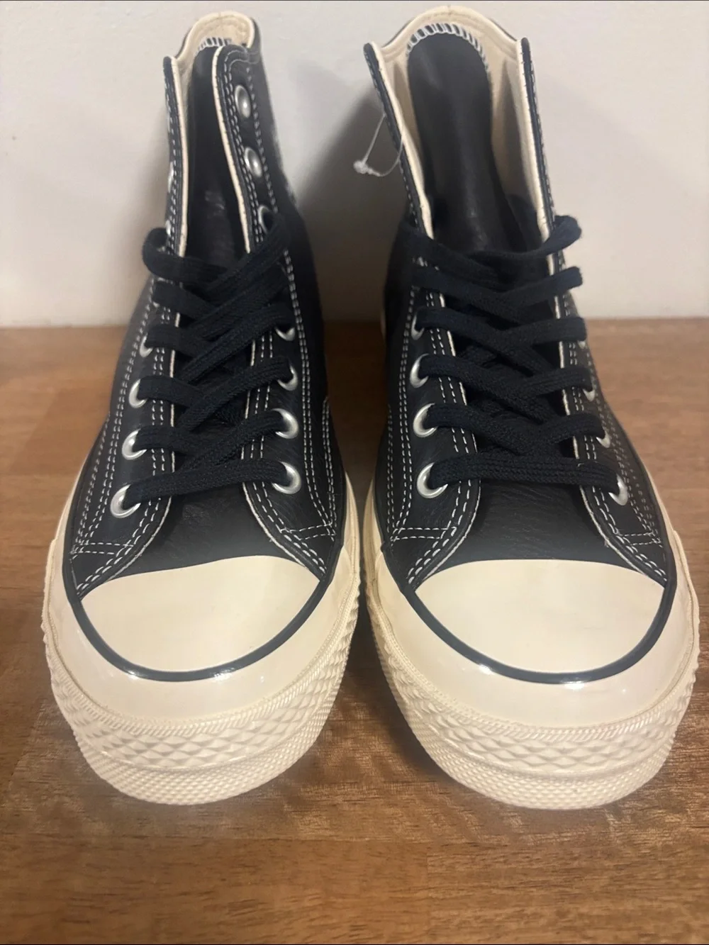 Converse chuck Taylor Leather HI 339000010 Black.Men size 9.New